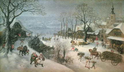 Vinterlandskab - februar