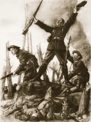 På toppen af Hartmannswillerkopf