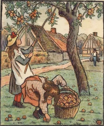 Æblehøsten, 1889