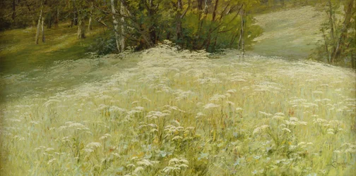 A Meadow (olie på lærred)