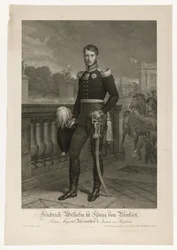 Frederik Vilhelm 3. på Place de la Concorde