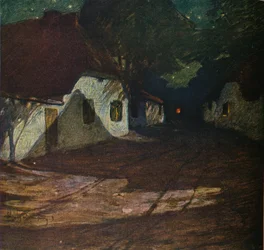 A Moonlight Night, c1900, 1905