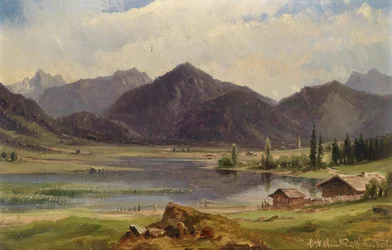 Plansee i Tyrol, ifølge etiketten på bagsiden