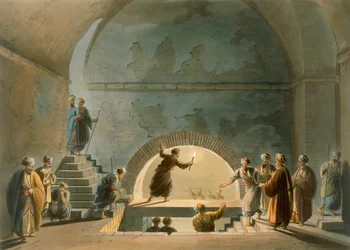 Sepulchral Chamber, Near Bethany, fra 