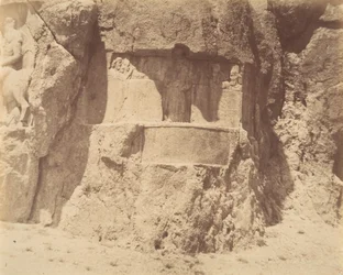 6 [Naksh-i Rustam, nær Persepolis], 1840