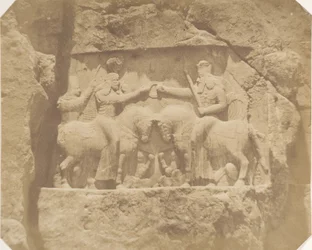 Bas Relief hos Nakshi Rustam,