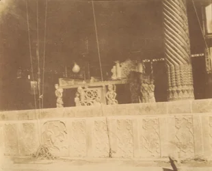 [Golestan Palace, Teheran, Iran] Takht-i Marmor, 1840