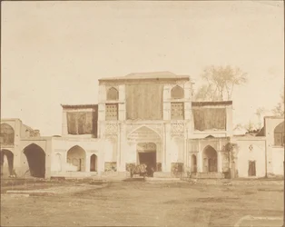 Ydre indgang til kongens palads, Teheran, 1858.