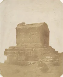 Fald fra Kyros til Morgab, 1858.