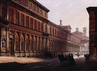 Ca "Grande i Via Festa del Perdona, med S, 1842