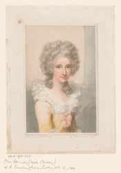Portræt af billedhugger Anne Seymour Damer