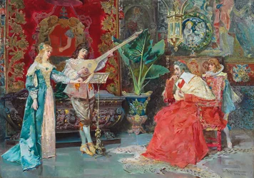Et musikalsk mellemspil, 1881