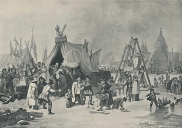 Messen på den frosne Thems, 1814, 1920