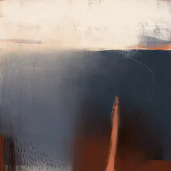 Abstrakt: Blue Horizon