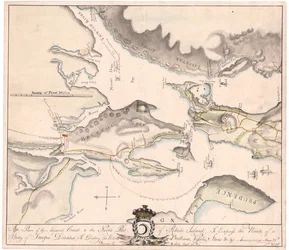 A Plan of Rhode Island af Seix (manuskript)