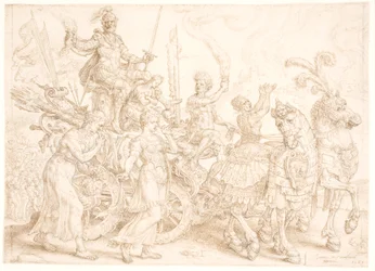Triumfvogn. Bellum (krig)