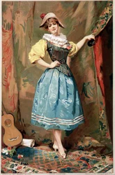 Kostumet (En kvinde med en guitar), sd. 19