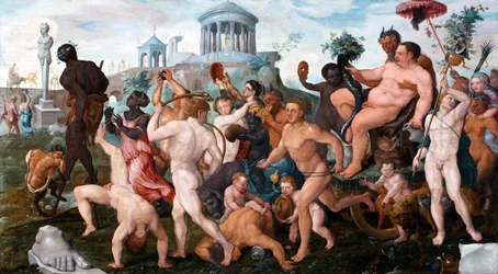 La procession triomphale de Bacchus - Bacchus