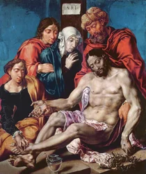 Klagesang, ca. 1540-45 (olie på egetræspanel)