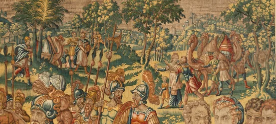 Historien om Gideon, Hebræernes dommer og kriger, slutningen af det 16. århundrede (tæppe)