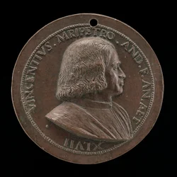 Vincenzo Malipiero, venetiansk patricier, bror til Francesco [forside], 1523.