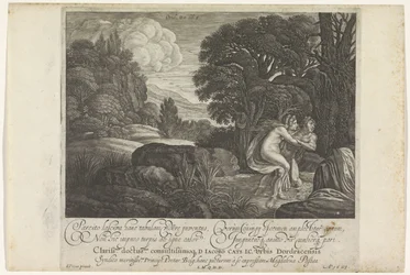 Salmacis og Hermaphroditus Metamorfosen van Ovidius (serietitel)