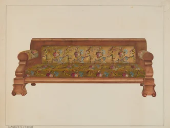 High Back Lounge, ca. 1938.