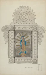 Tinniche indeholdende Guadeloupe-bulk, ca. 1936.