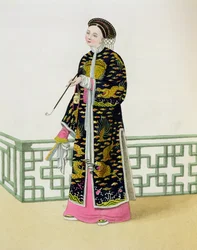 A Lady of Distinction in her Habit of Ceremony, plade 60 fra 