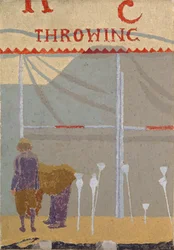 The Coconut Shy, ca. 1920 (olie på lærred)