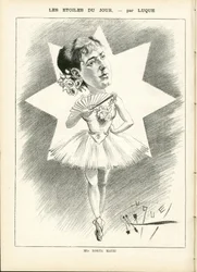Illustration af Manuel Luque (1854-1919) i La Caricature (1880)