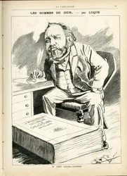 Illustration af Manuel Luque (1854-1919) i La Caricature (1880)