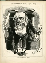 Illustration af Manuel Luque (1854-1919) i La Caricature (1880)