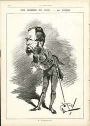 Illustration af Manuel Luque (1854-1919) i La Caricature (1880)