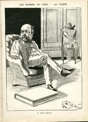 Illustration af Manuel Luque (1854-1919) i La Caricature (1880)