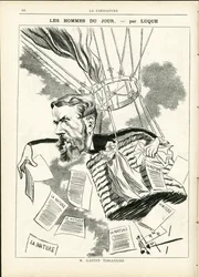 Illustration af Manuel Luque (1854-1919) i La Caricature (1880)