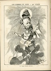 Illustration af Manuel Luque (1854-1919) i La Caricature (1880)