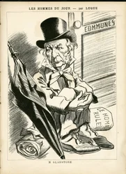 Illustration af Manuel Luque (1854-1919) i La Caricature (1880)