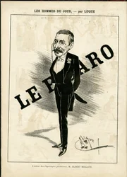 Illustration af Manuel Luque (1854-1919) i La Caricature (1880)