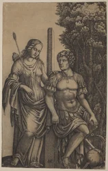 Venus viser sig for Æneas