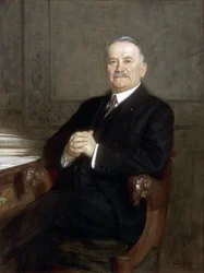 Portræt af Gaston Doumergue 1863-1937
