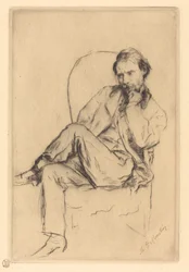 Renoir siddende