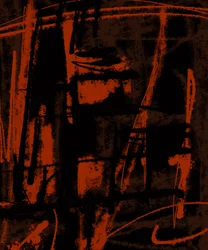 Diary of Madman_143, 2024 (digitalt maleri)