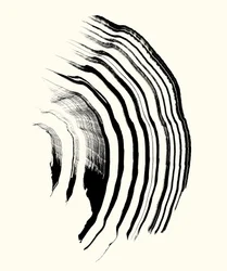 Vibration_01, 2023 (blæk på papir)