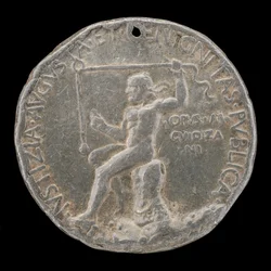 Prismodtagerfigur med et lodlinje [omvendt], 1454 eller senere.