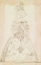 Francesca Cuzzoni af Marco Ricci (1)