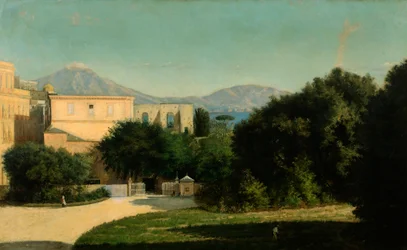 Udsigt over Porta Grande (olie på lærred)