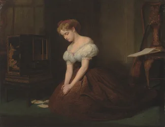De gamle breve "Jeg ledte efter det, som ikke er og heller ikke kan være osv." - Christina Rossetti