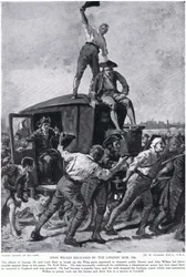 John Wilkes løsladt af London-mafiaen