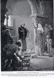 The Judgement of Nine Ploughshares, illustration fra 